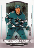 Macklin Celebrini #AP-15 San Jose Sharks | 2025-26 SP Hockey - Authentic Profiles