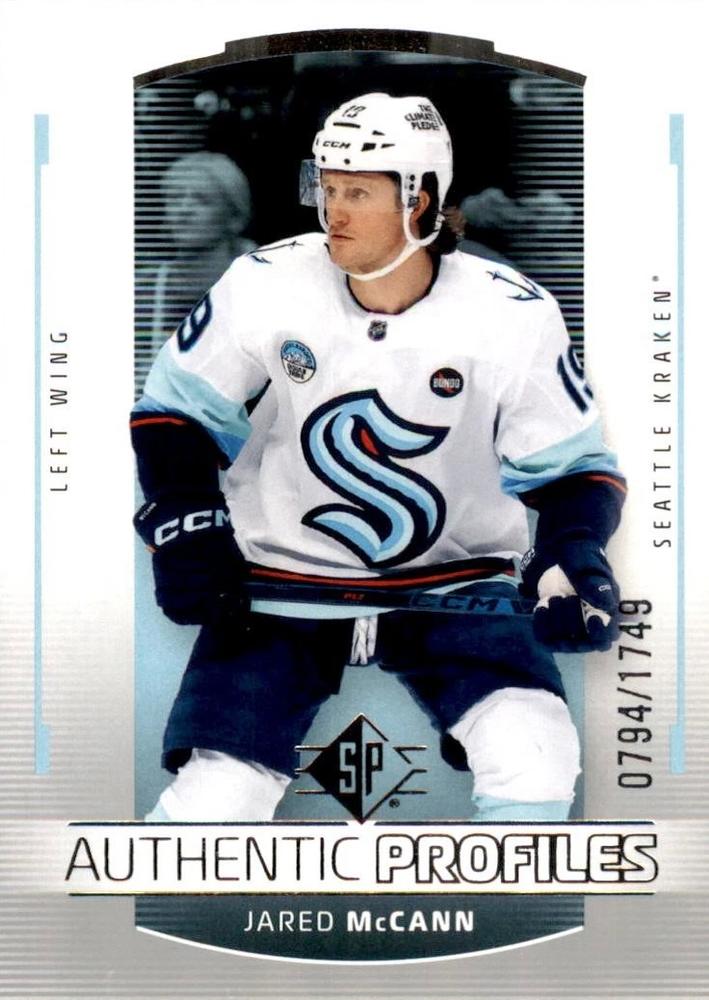Jared McCann #AP-16 Seattle Kraken | 2025-26 SP Hockey - Authentic Profiles