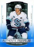 Jared McCann #AP-16 Seattle Kraken | 2025-26 SP Hockey - Authentic Profiles Blue