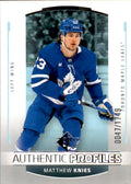 Matthew Knies #AP-18 Toronto Maple Leafs | 2025-26 SP Hockey - Authentic Profiles