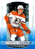 Cutter Gauthier #AP-1 Anaheim Ducks | 2025-26 SP Hockey - Authentic Profiles Blue