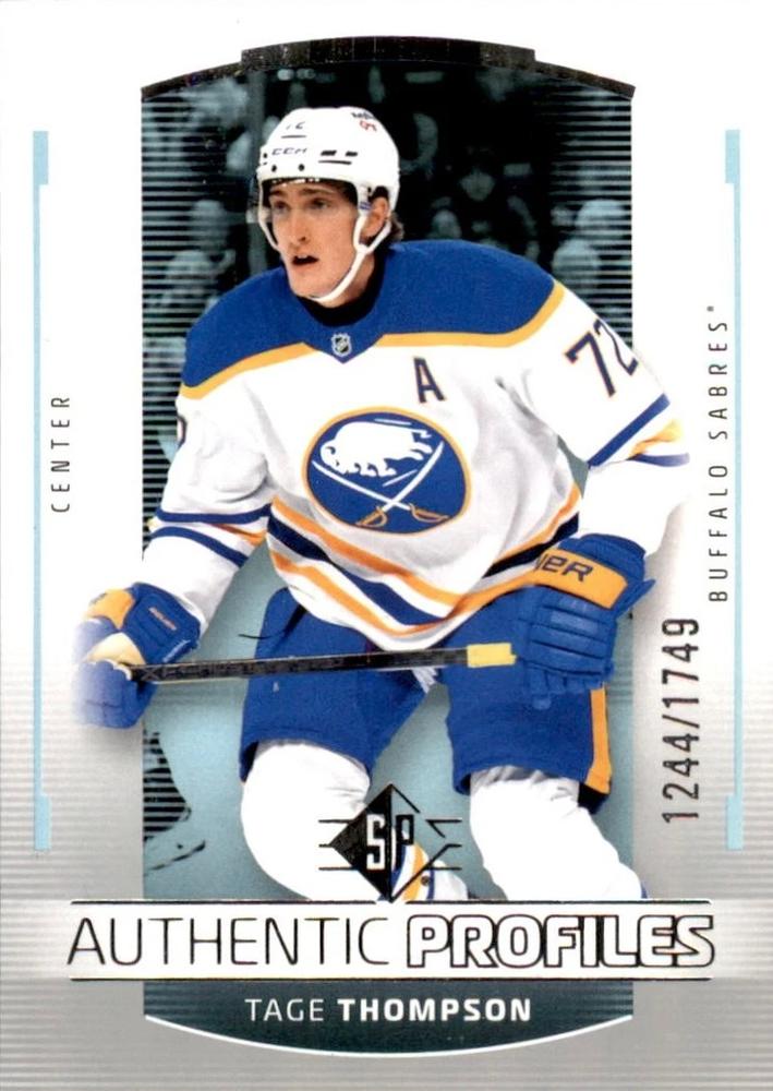Tage Thompson #AP-2 Buffalo Sabres | 2025-26 SP Hockey - Authentic Profiles