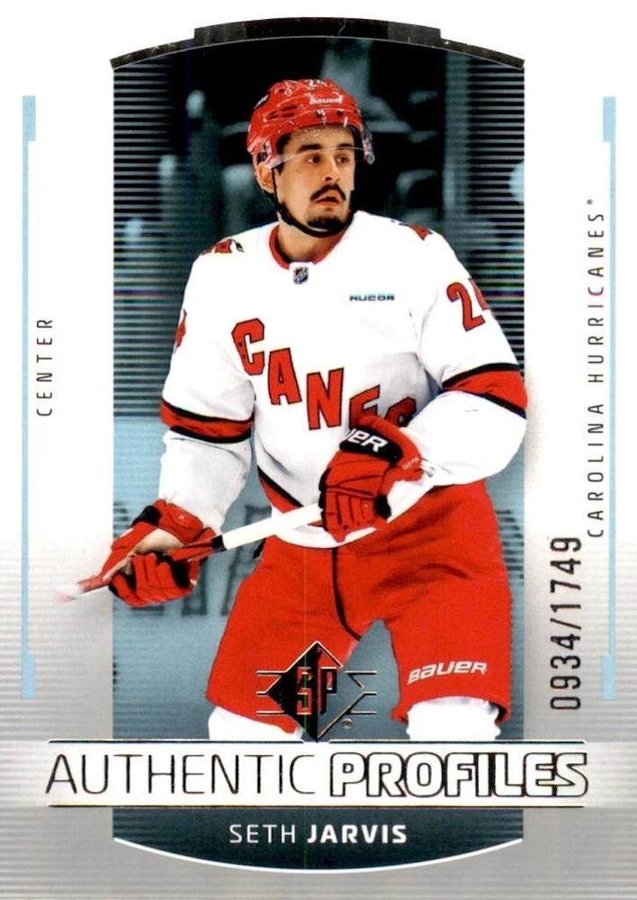 Seth Jarvis #AP-3 Carolina Hurricanes | 2025-26 SP Hockey - Authentic Profiles