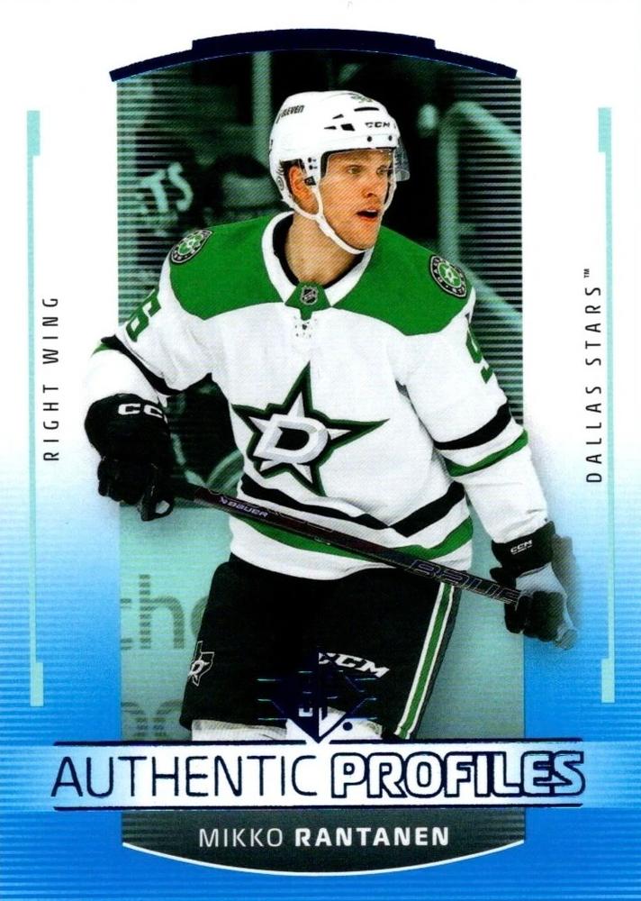 Mikko Rantanen #AP-5 Dallas Stars | 2025-26 SP Hockey - Authentic Profiles Blue