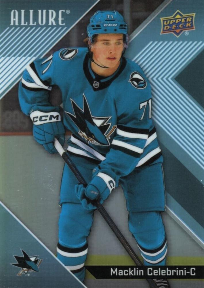 Macklin Celebrini #AR-MC San Jose Sharks | 2024-25 Upper Deck Allure