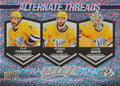 Filip Forsberg / Roman Josi / Juuse Saros #AT-11 Nashville Predators | 2023-24 Upper Deck MVP Alternate Threads