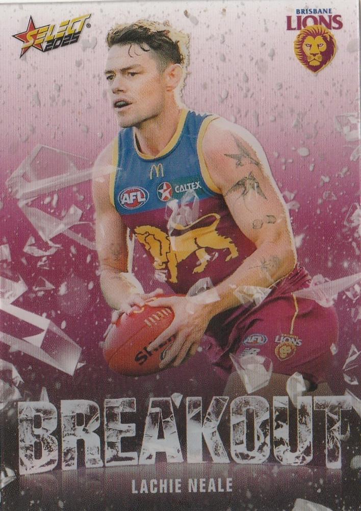Lachie Neale #B10 Brisbane Lions | 2025 Select AFL Footy Stars - Breakout