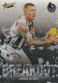 Jordan De Goey #B17 Collingwood Magpies | 2025 Select AFL Footy Stars - Breakout