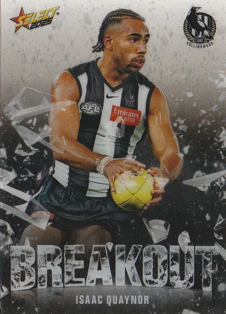 Isaac Quaynor #B20 Collingwood Magpies | 2025 Select AFL Footy Stars - Breakout