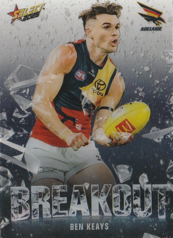 Ben Keays #B2 Adelaide Crows | 2025 Select AFL Footy Stars - Breakout