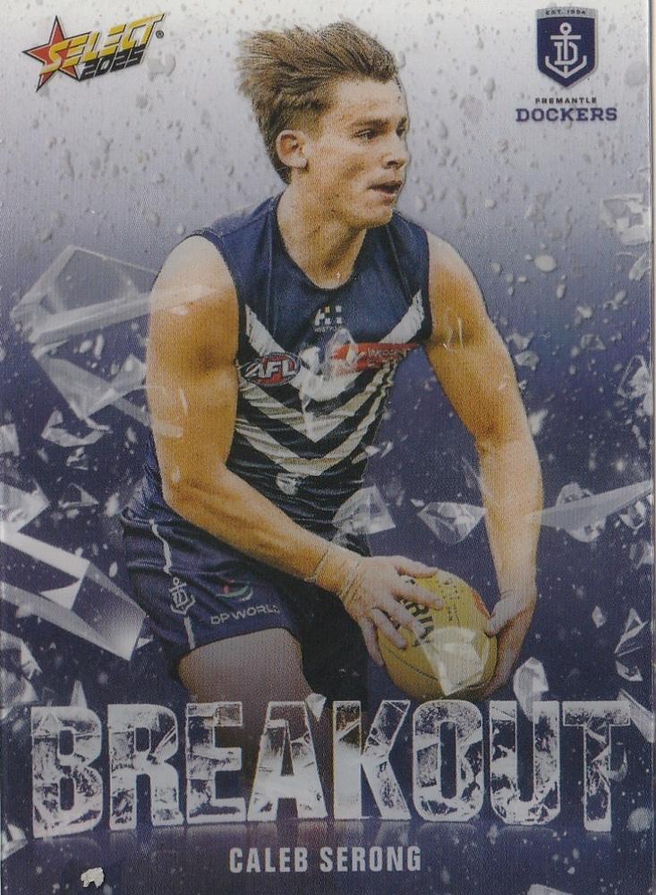 Caleb Serong #B30 Fremantle Dockers | 2025 Select AFL Footy Stars - Breakout
