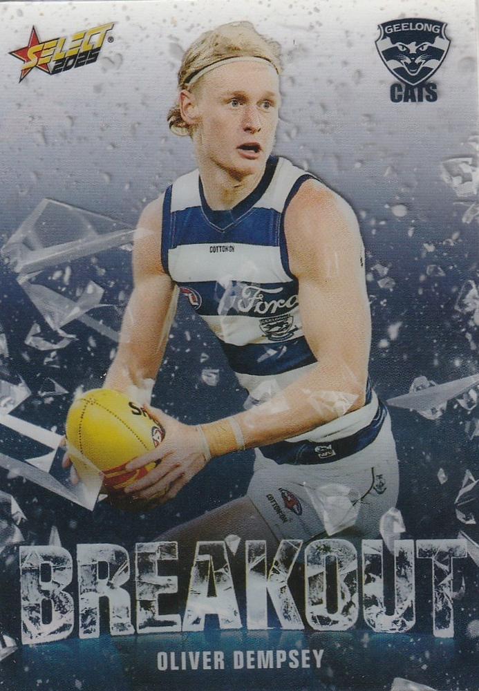 Oliver Dempsey #B34 Geelong Cats | 2025 Select AFL Footy Stars - Breakout