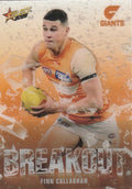 Finn Callaghan #B37 Greater Western Sydney Giants | 2025 Select AFL Footy Stars - Breakout