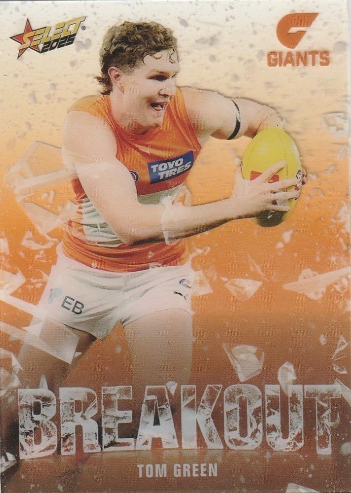 Tom Green #B38 Greater Western Sydney Giants | 2025 Select AFL Footy Stars - Breakout