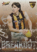 Will Day #B46 Hawthorn Hawks | 2025 Select AFL Footy Stars - Breakout
