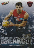 Christian Petracca #B51 Melbourne Demons | 2025 Select AFL Footy Stars - Breakout