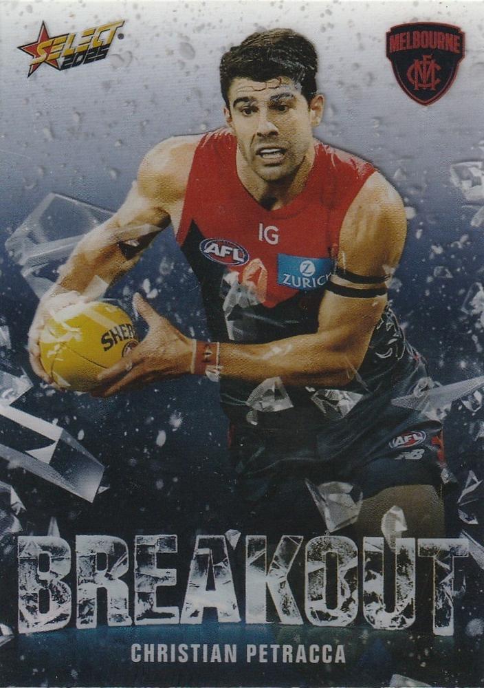 Christian Petracca #B51 Melbourne Demons | 2025 Select AFL Footy Stars - Breakout