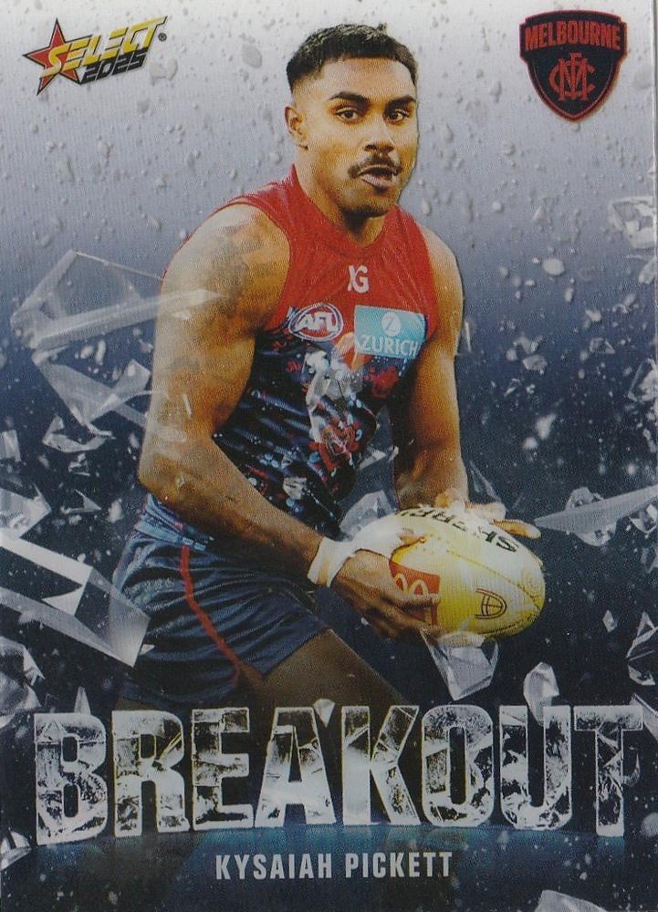 Kysaiah Pickett #B52 Melbourne Demons | 2025 Select AFL Footy Stars - Breakout