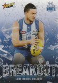 Luke Davies-Uniacke #B56 North Melbourne Kangaroos | 2025 Select AFL Footy Stars - Breakout