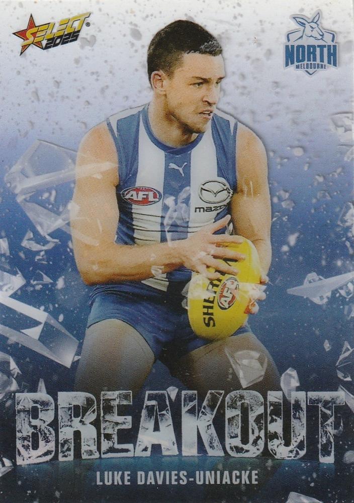 Luke Davies-Uniacke #B56 North Melbourne Kangaroos | 2025 Select AFL Footy Stars - Breakout