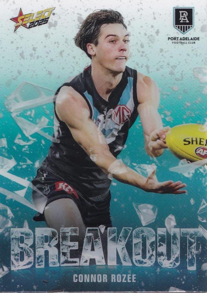 Connor Rozee #B64 Port Adelaide Power | 2025 Select AFL Footy Stars - Breakout