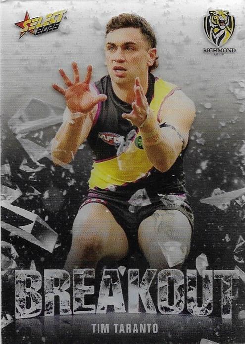 Tim Taranto #B69 Richmond Tigers | 2025 Select AFL Footy Stars - Breakout