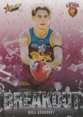 Will Ashcroft #B6 Brisbane Lions | 2025 Select AFL Footy Stars - Breakout