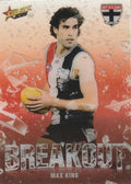 Max King #B71 St. Kilda Saints | 2025 Select AFL Footy Stars - Breakout