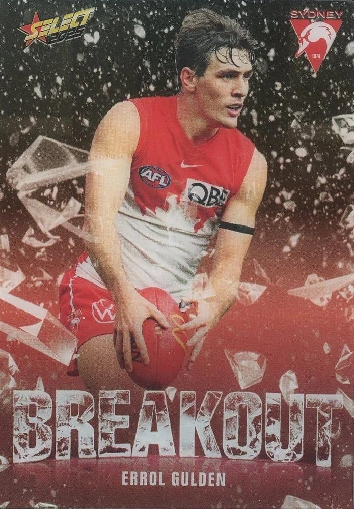 Errol Gulden #B77 Sydney Swans | 2025 Select AFL Footy Stars - Breakout