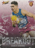 Charlie Cameron #B7 Brisbane Lions | 2025 Select AFL Footy Stars - Breakout