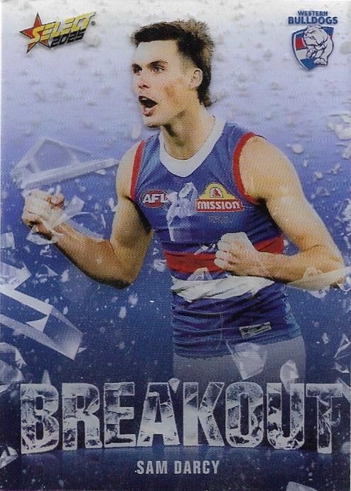 Sam Darcy #B87 Western Bulldogs | 2025 Select AFL Footy Stars - Breakout