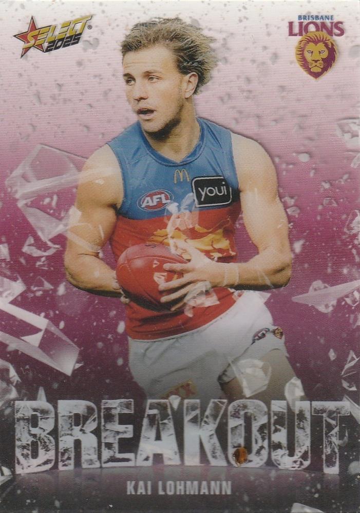 Kai Lohmann #B9 Brisbane Lions | 2025 Select AFL Footy Stars - Breakout