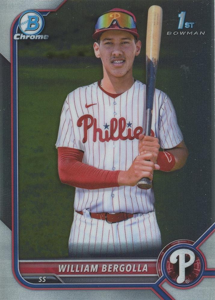 William Bergolla #BCP-159 Philadelphia Phillies | 2022 Bowman Chrome Prospects