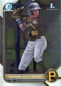 Yordany De Los Santos #BCP-166 Pittsburgh Pirates | 2022 Bowman Chrome Prospects