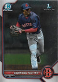 Eddinson Paulino #BCP-175 Boston Red Sox | 2022 Bowman Chrome Prospects