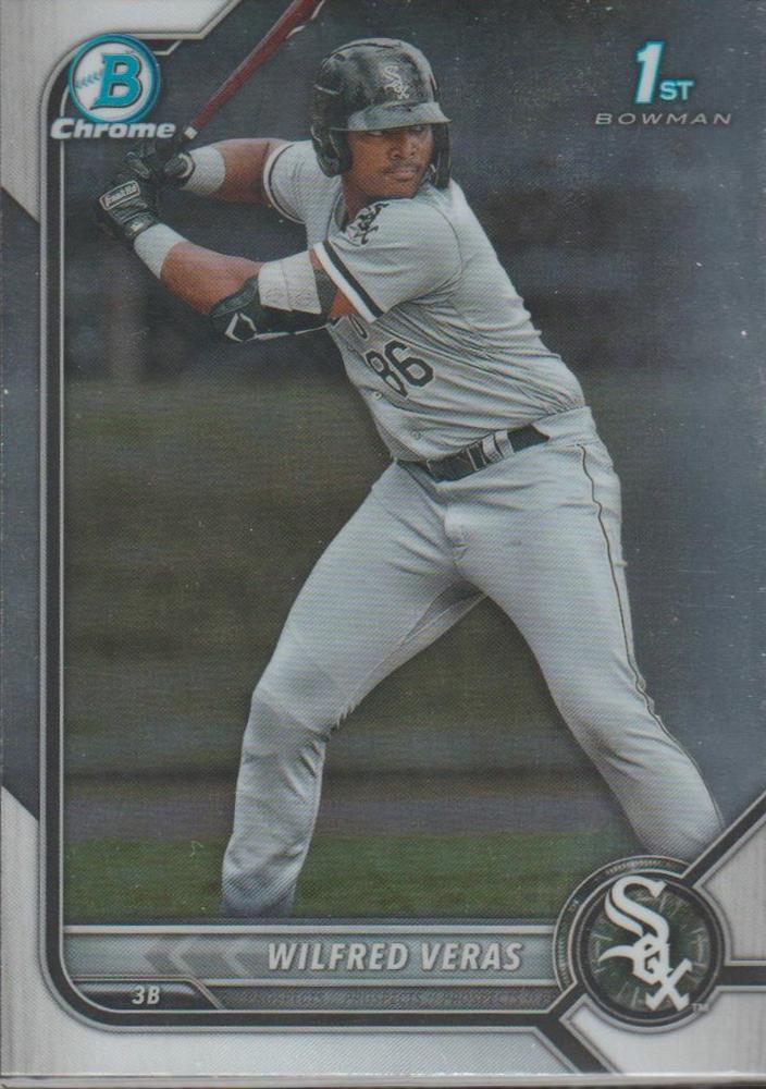 Wilfred Veras #BCP-183 Chicago White Sox | 2022 Bowman Chrome Prospects