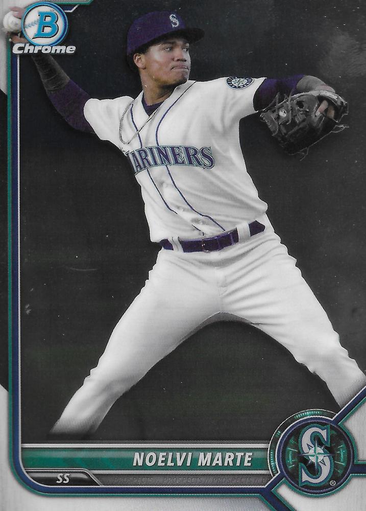 Noelvi Marte #BCP-186 Seattle Mariners | 2022 Bowman Chrome Prospects