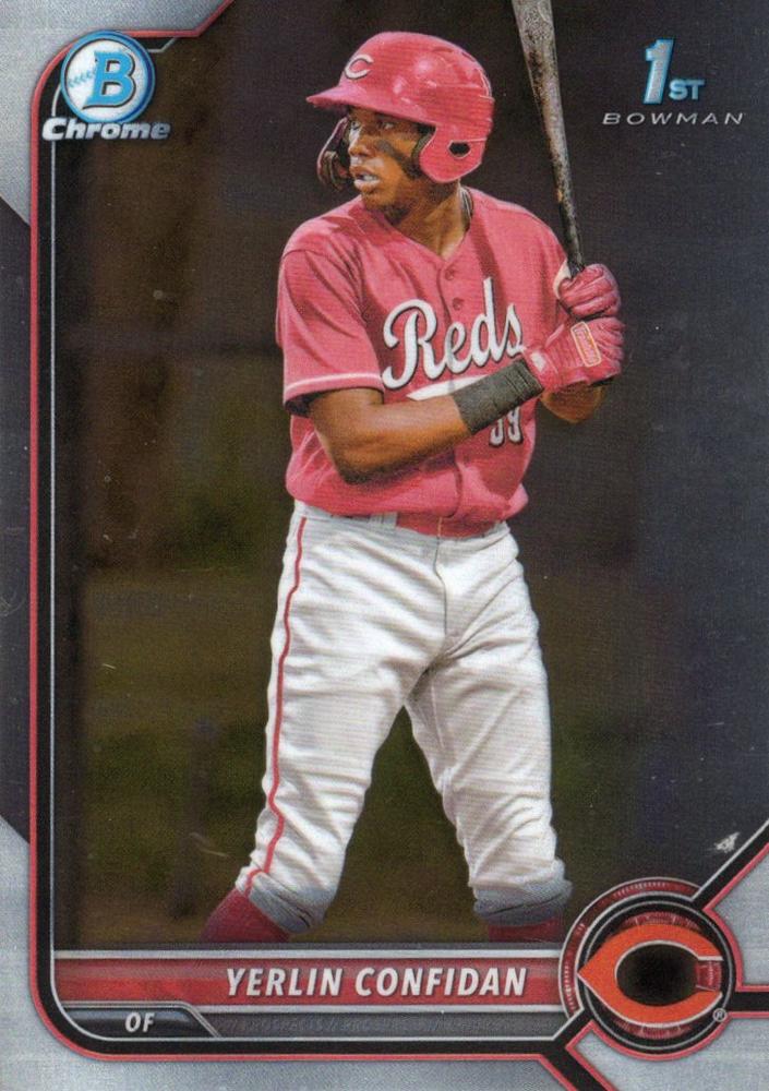 Yerlin Confidan #BCP-187 Cincinnati Reds | 2022 Bowman Chrome Prospects