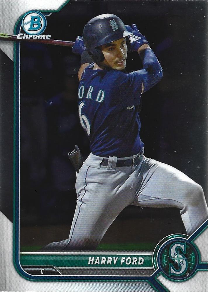 Harry Ford #BCP-189 Seattle Mariners | 2022 Bowman Chrome Prospects
