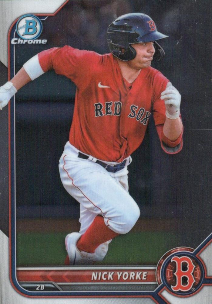 Nick Yorke #BCP-192 Boston Red Sox | 2022 Bowman Chrome Prospects