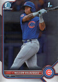 Nelson Velazquez #BCP-194 Chicago Cubs | 2022 Bowman Chrome Prospects