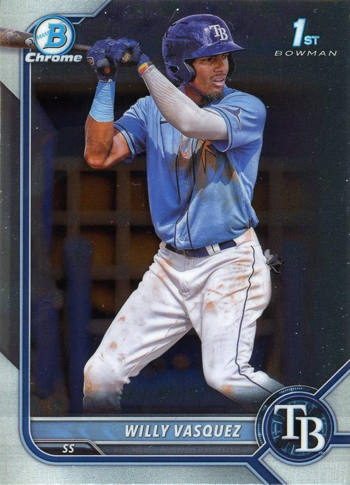 Willy Vasquez #BCP-195 Tampa Bay Rays | 2022 Bowman Chrome Prospects