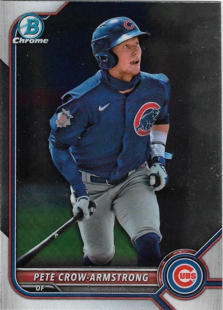 Pete Crow-Armstrong #BCP-198 Chicago Cubs | 2022 Bowman Chrome Prospects