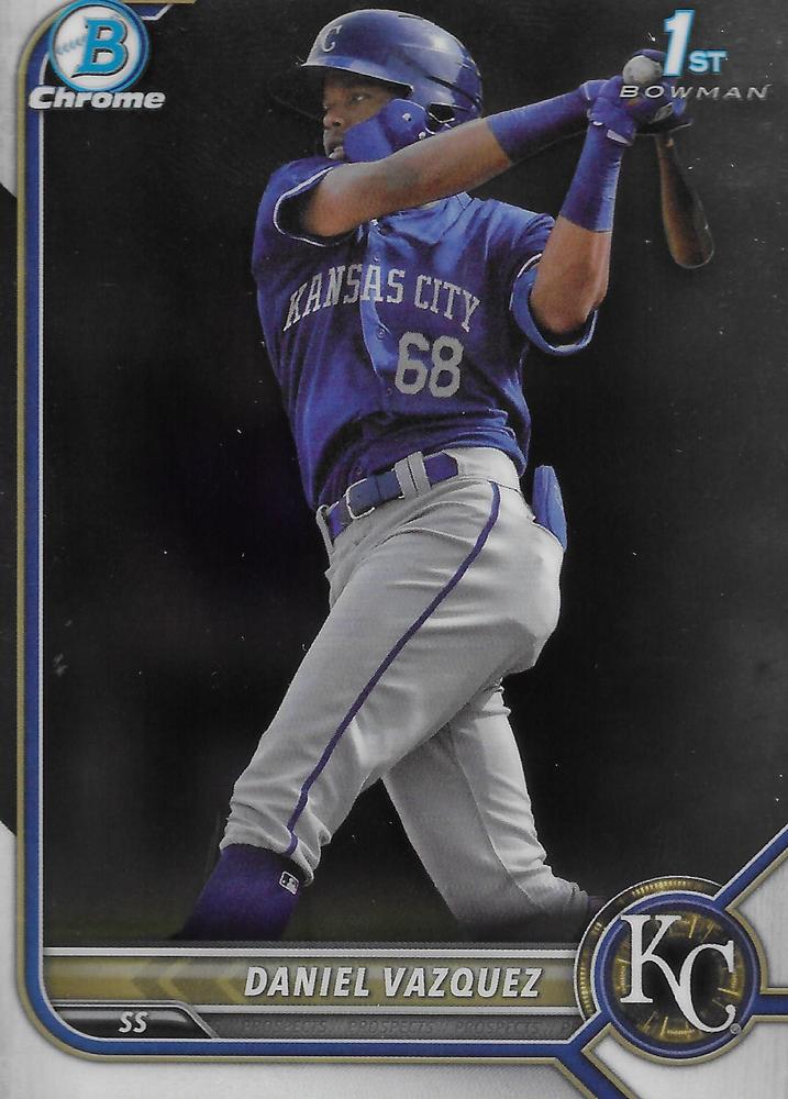 Daniel Vazquez #BCP-199 Kansas City Royals | 2022 Bowman Chrome Prospects