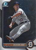 Jackson Jobe #BCP-201 Detroit Tigers | 2022 Bowman Chrome Prospects
