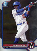Rayne Doncon #BCP-202 Los Angeles Dodgers | 2022 Bowman Chrome Prospects