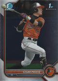Cesar Prieto #BCP-206 Baltimore Orioles | 2022 Bowman Chrome Prospects