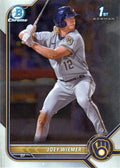 Joey Wiemer #BCP-207 Milwaukee Brewers | 2022 Bowman Chrome Prospects