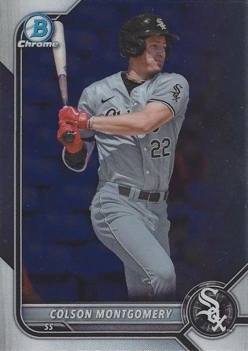 Colson Montgomery #BCP-212 Chicago White Sox | 2022 Bowman Chrome Prospects