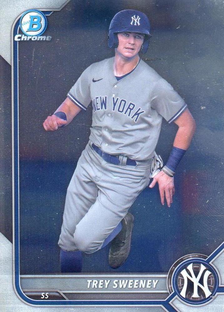 Trey Sweeney #BCP-214 New York Yankees | 2022 Bowman Chrome Prospects